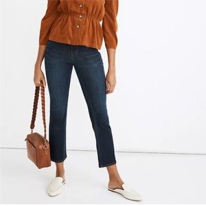 Madewell Mid-Rise Kick Out Jeans Dark Wash 30